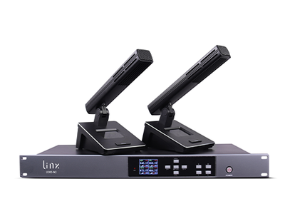 U500-M2 全数字智能一拖二会议话筒